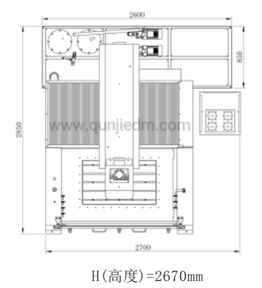 LN80占地面积示意图